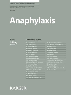 cover image of Anaphylaxis